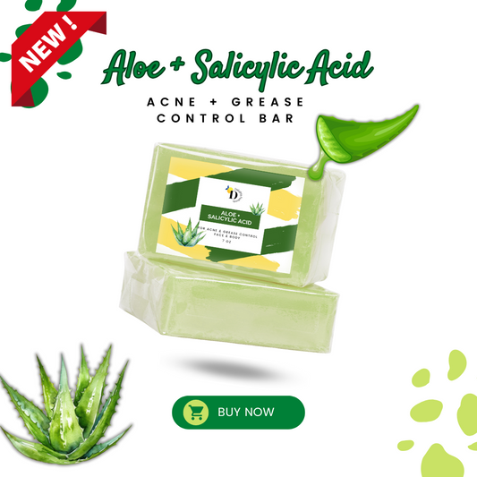 Aloe + Salicylic Acne and Grease Control Bar Soap